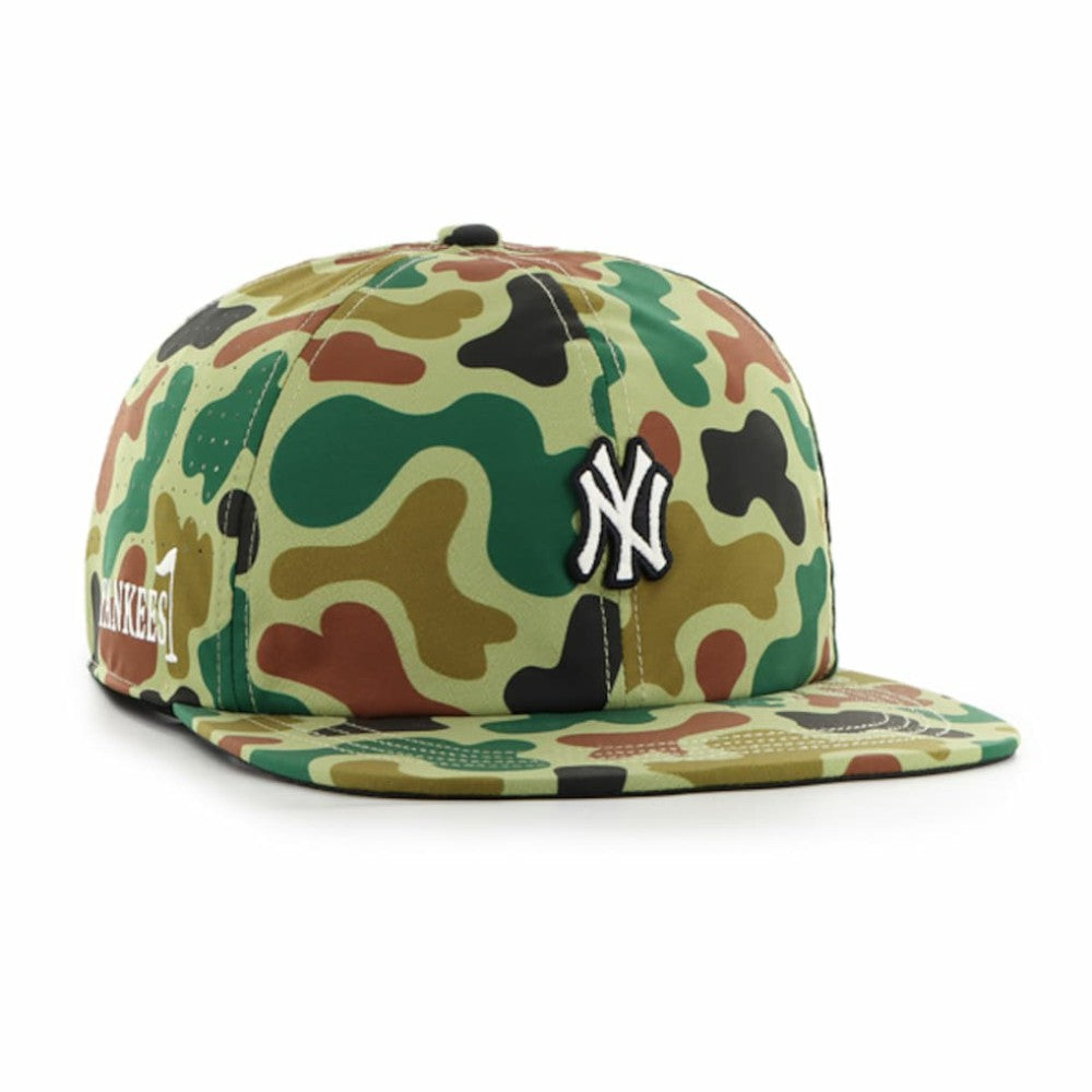New York Yankees '47 Elevated Greens Captain Adjustable Hat - Camo Hats