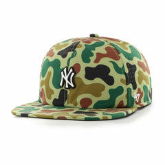 New York Yankees '47 Elevated Greens Captain Adjustable Hat - Camo Hats