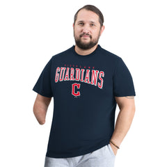 Cleveland Guardians G-III Sports by Carl Banks Adaptive Classic Team Spirit T-Shirt - Navy T-shirts