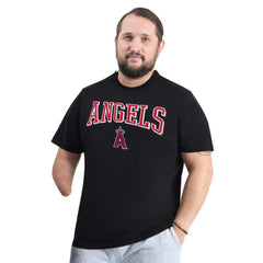 Los Angeles Angels G-III Sports by Carl Banks Adaptive Classic Team Spirit T-Shirt - Navy T-shirts