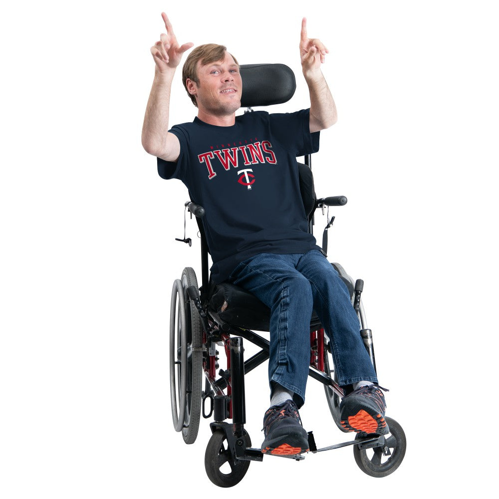 Minnesota Twins G-III Sports by Carl Banks Adaptive Classic Team Spirit T-Shirt - Navy T-shirts