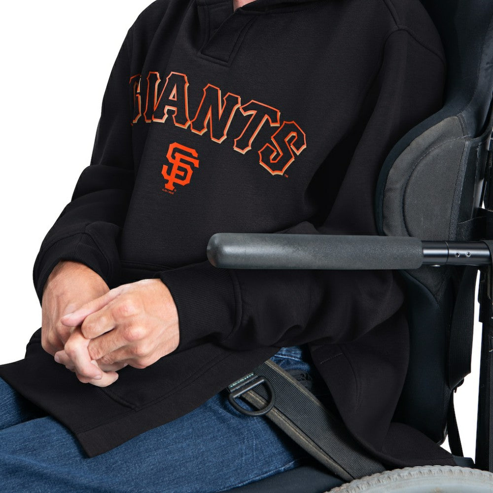 San Francisco Giants G-III Sports by Carl Banks Adaptive Lockup Fleece Hoodie - Black Hoodies