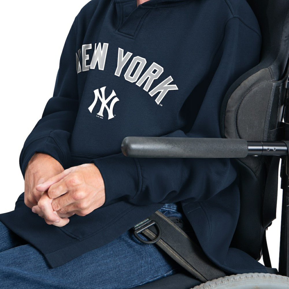 New York Yankees G-III Sports by Carl Banks Adaptive Lockup Fleece Hoodie - Navy Hoodies