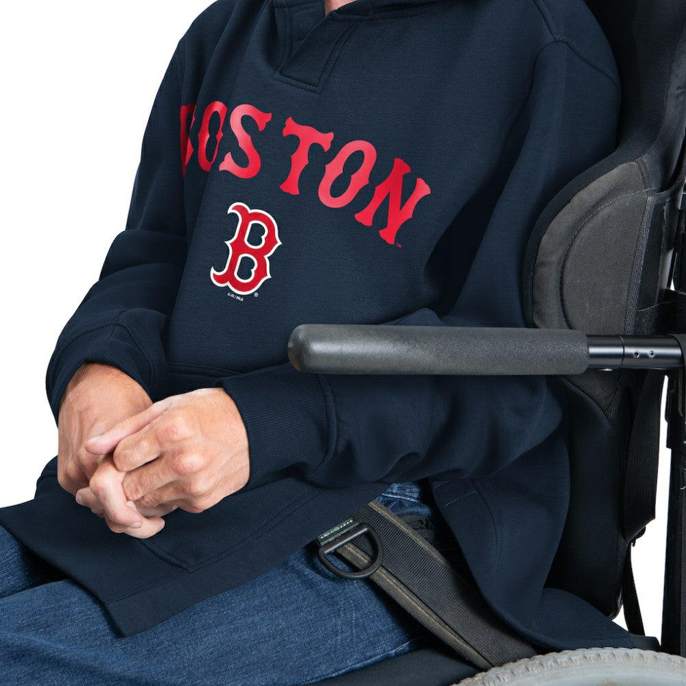 Boston Red Sox G-III Sports by Carl Banks Adaptive Lockup Fleece Hoodie - Navy Hoodies