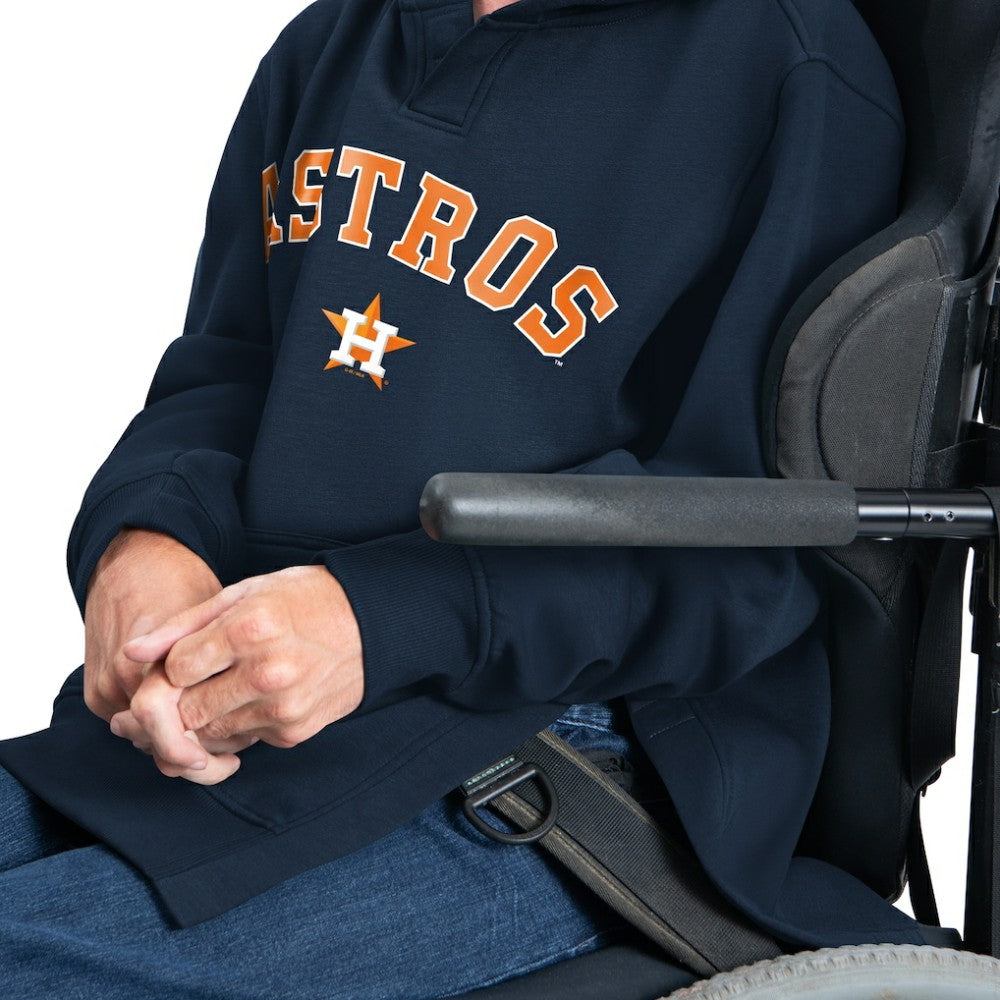 Houston Astros G-III Sports by Carl Banks Adaptive Lockup Fleece Hoodie - Navy Hoodies