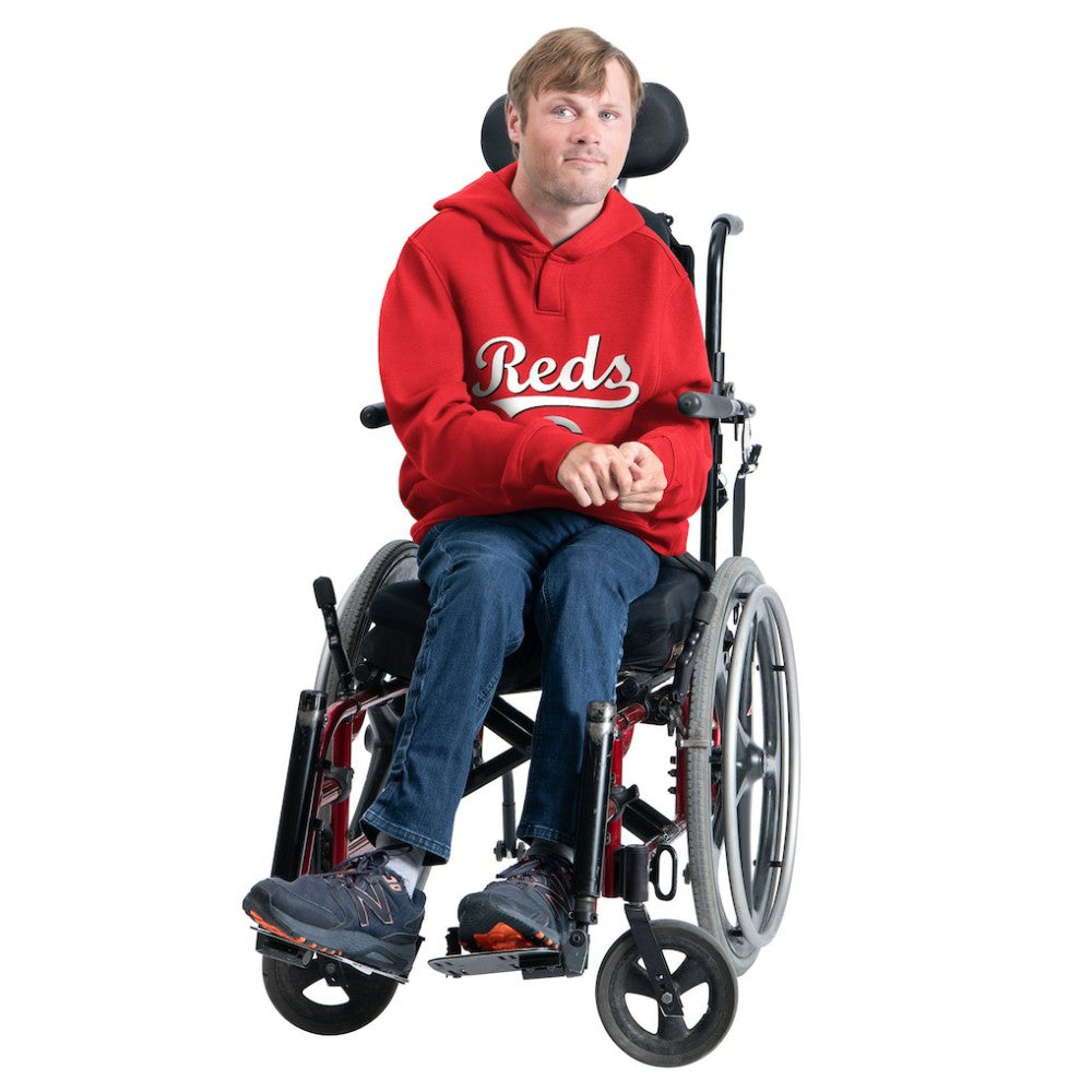 Cincinnati Reds G-III Sports by Carl Banks Adaptive Lockup Fleece Hoodie - Red Hoodies