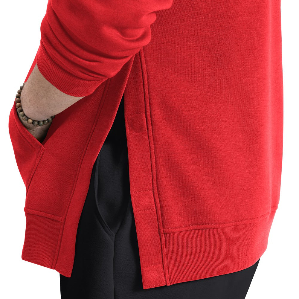 Los Angeles Angels G-III Sports by Carl Banks Adaptive Lockup Fleece Hoodie - Red Hoodies