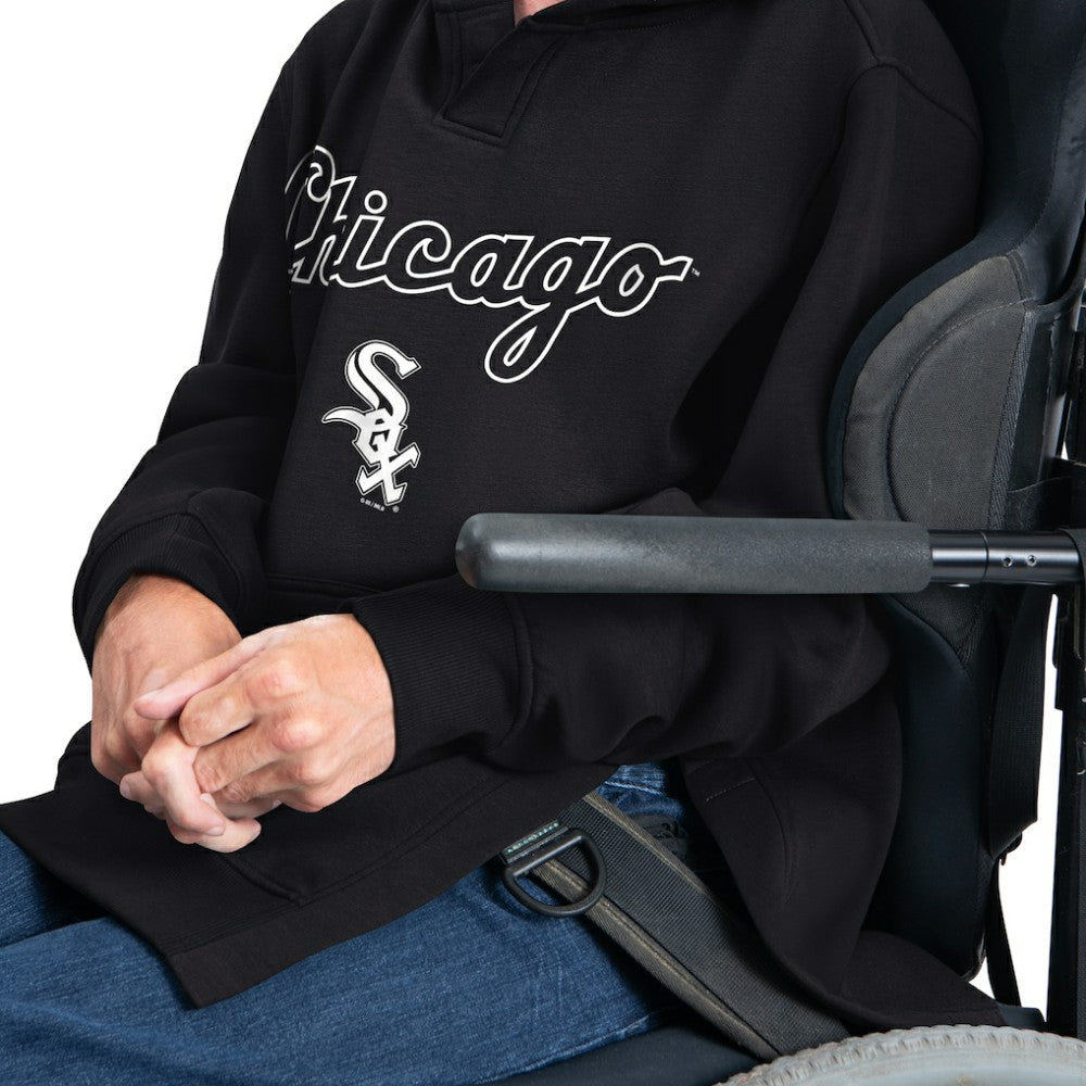 Chicago White Sox G-III Sports by Carl Banks Adaptive Lockup Fleece Hoodie - Black Hoodies