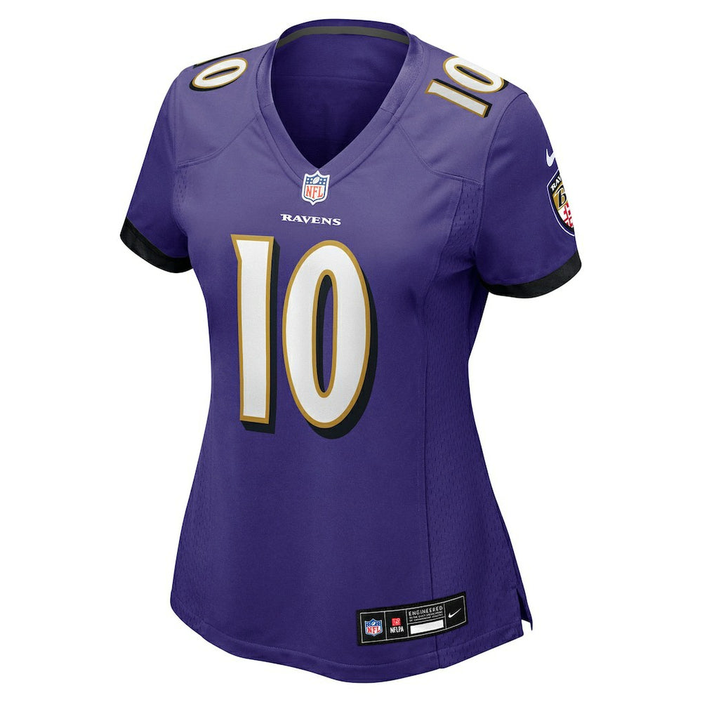 DeAndre Hopkins Baltimore Ravens Women's Team Game Jersey Purple