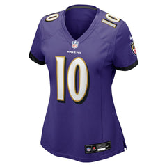 DeAndre Hopkins Baltimore Ravens Women's Team Game Jersey Purple