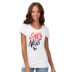 Houston Texans G-III 4Her by Carl Banks Women's She's Next Endzone T-Shirt White
