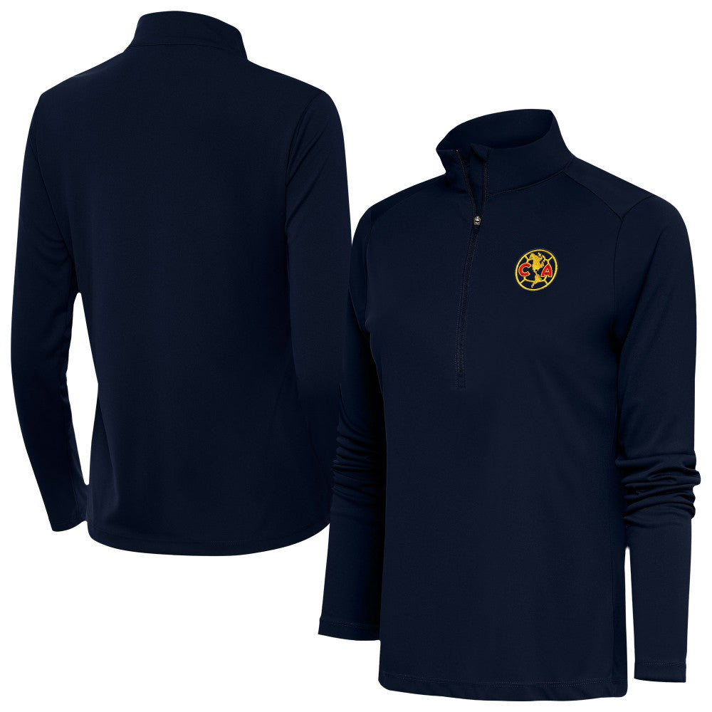 Club America Antigua Women's Statement Half-Zip Pullover Navy sale