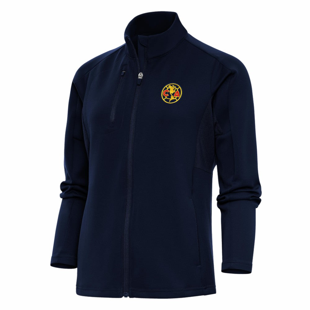 Club America Antigua Women's Genesis Full-Zip Jacket Navy shop