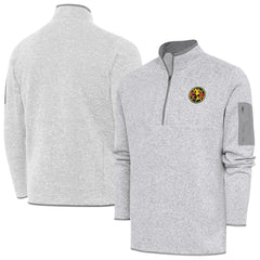 Club America Antigua Elevate Quarter-Zip Pullover Heather Gray