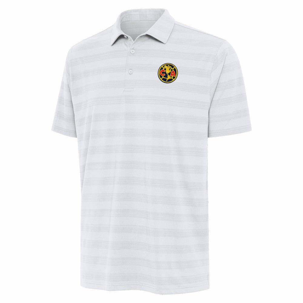 Club America Antigua Men's Channel Polo White