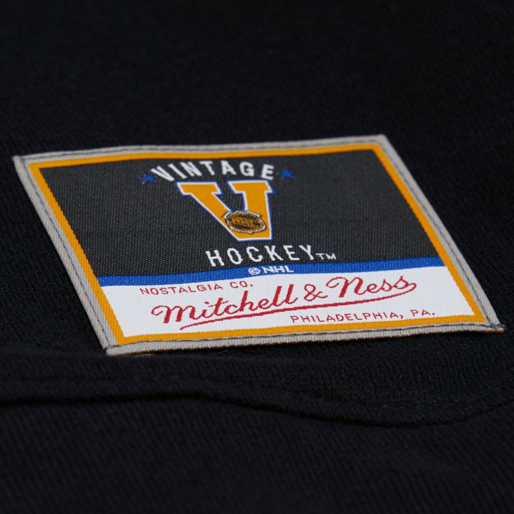 NHL Philadelphia Flyers Mitchell & Ness Women's Vintage Crewneck Sweatshirt - Black