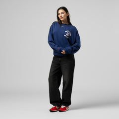 NHL New York Rangers Mitchell & Ness Women's Vintage Crewneck Sweatshirt - Blue