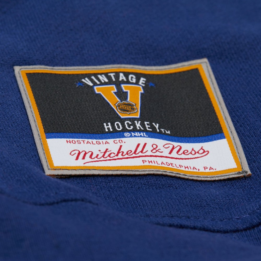 NHL New York Rangers Mitchell & Ness Women's Vintage Crewneck Sweatshirt - Blue