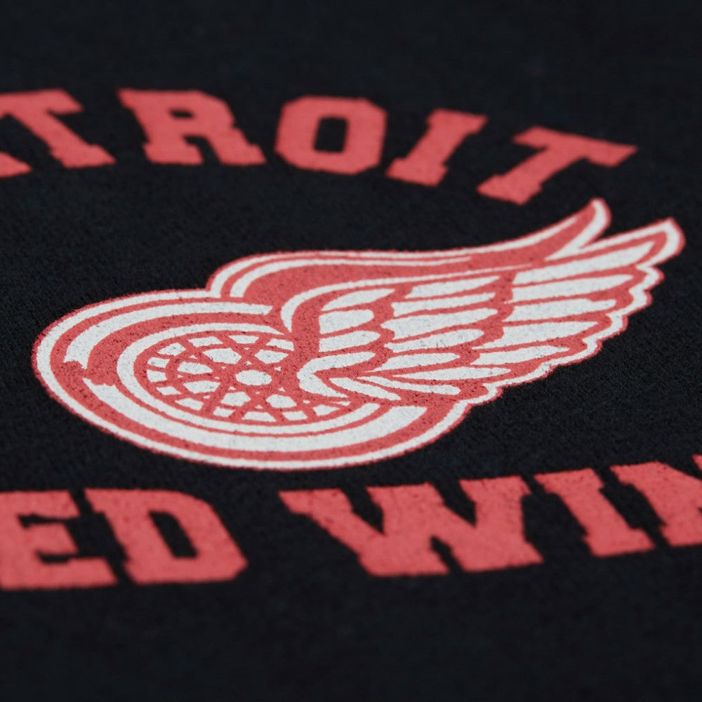 NHL Detroit Red Wings Mitchell & Ness Women's Vintage Crewneck Sweatshirt - Black