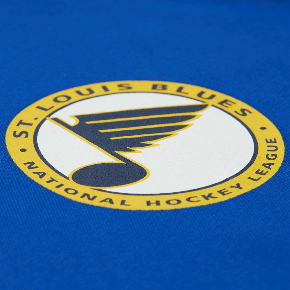 NHL St. Louis Blues Mitchell & Ness Women's Vintage Crewneck Sweatshirt - Blue