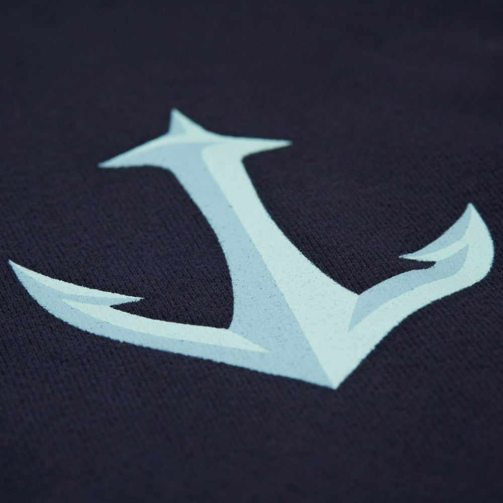 NHL Seattle Kraken Mitchell & Ness Women's Vintage Crewneck Sweatshirt - Deep Sea Blue