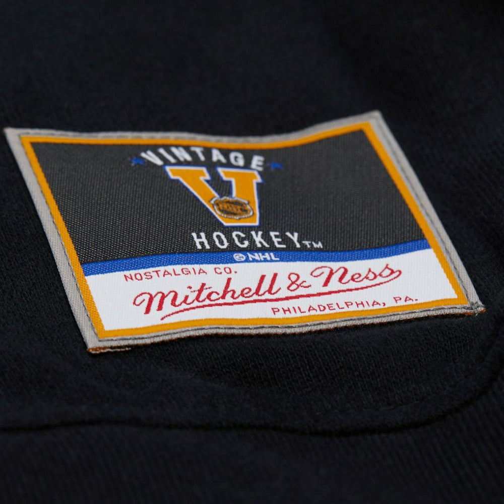 NHL Boston Bruins Mitchell & Ness Women's Vintage Crewneck Sweatshirt - Black