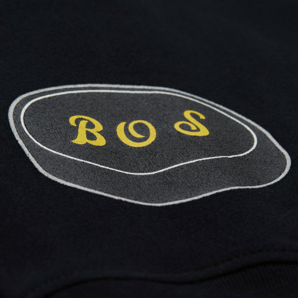 NHL Boston Bruins Mitchell & Ness Women's Vintage Crewneck Sweatshirt - Black