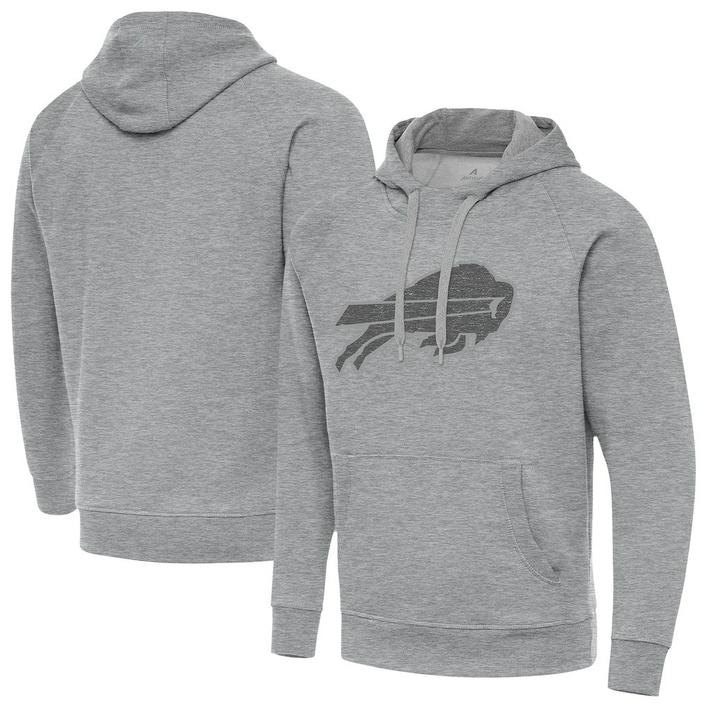 Buffalo Bills Antigua Victory Hoodie Heather Gray