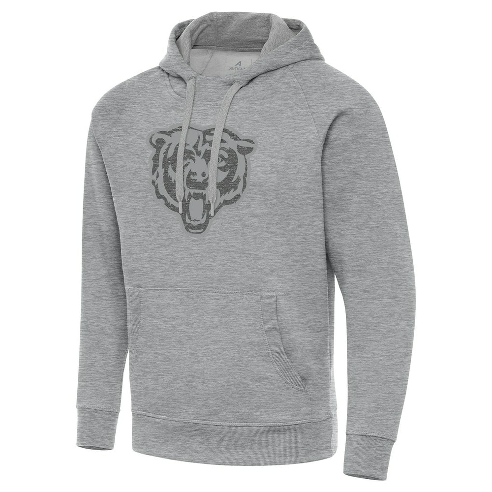 Chicago Bears Antigua Victory Hoodie Heather Gray