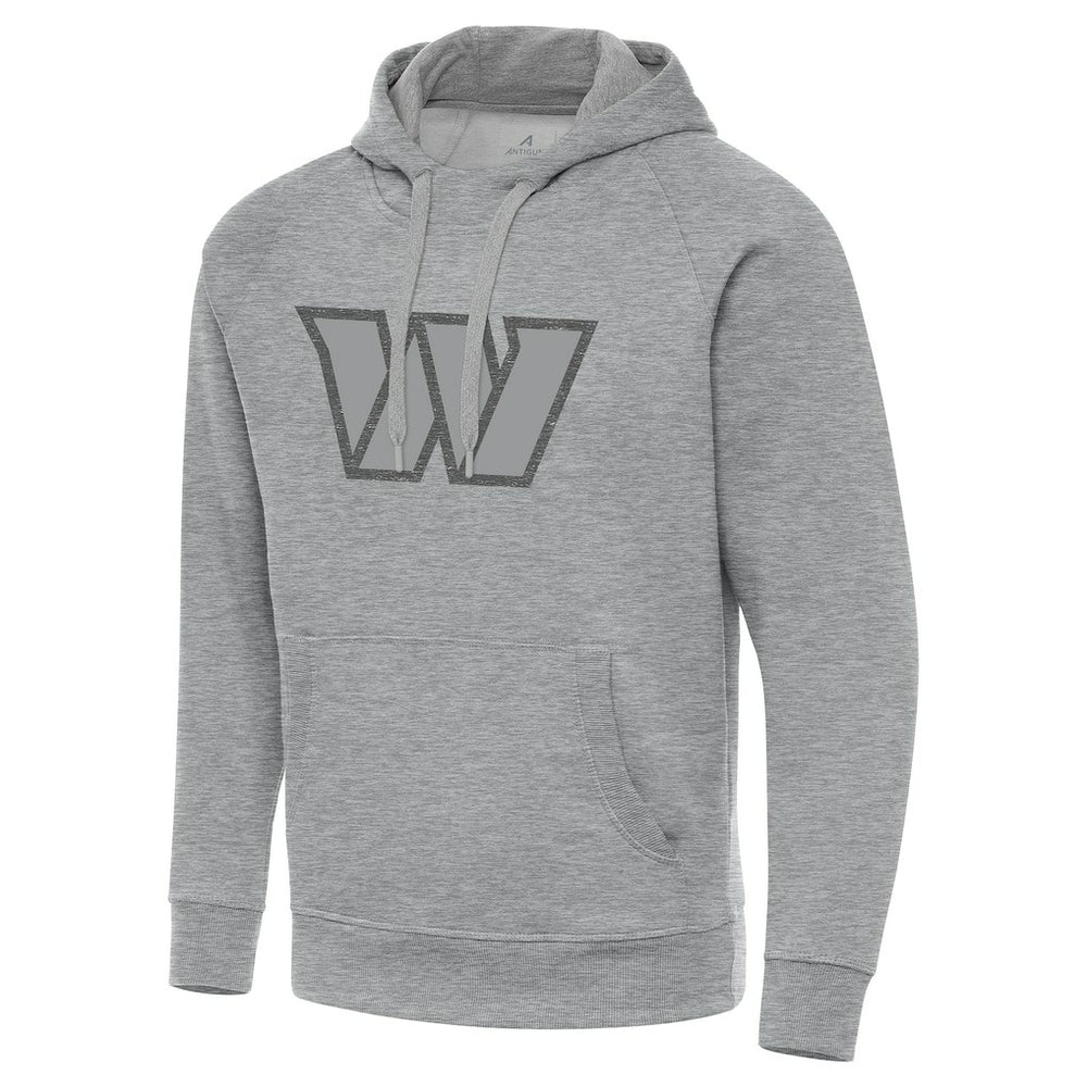 Washington Commanders Antigua Victory Hoodie Heather Gray