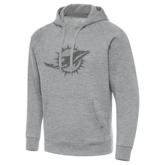 Miami Dolphins Antigua Victory Hoodie Heather Gray