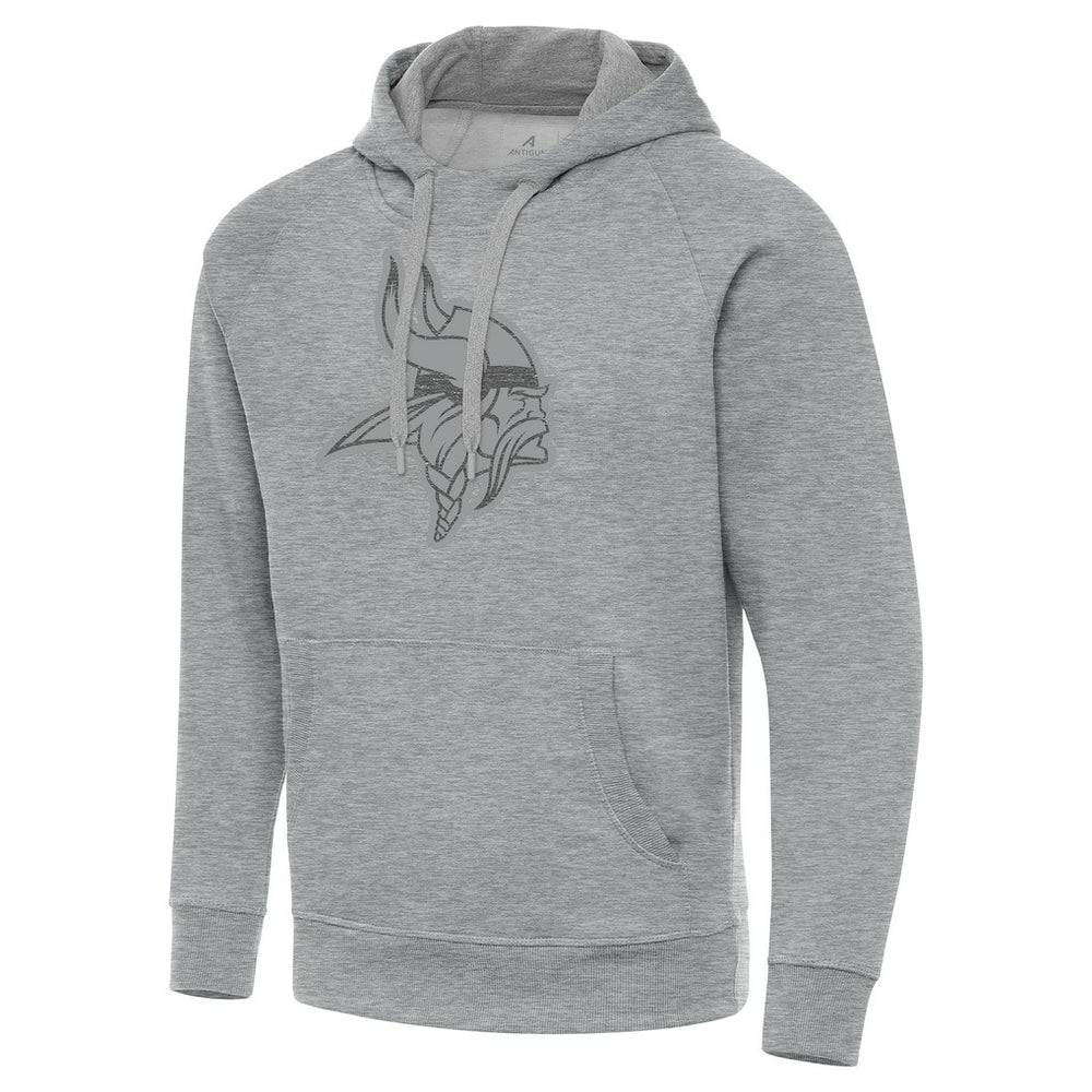 Minnesota Vikings Antigua Victory Hoodie Heather Gray