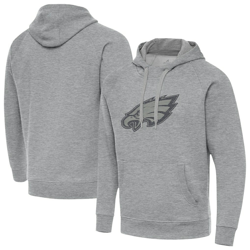 Philadelphia Eagles Antigua Victory Hoodie Heather Gray