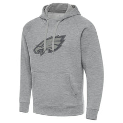 Philadelphia Eagles Antigua Victory Hoodie Heather Gray