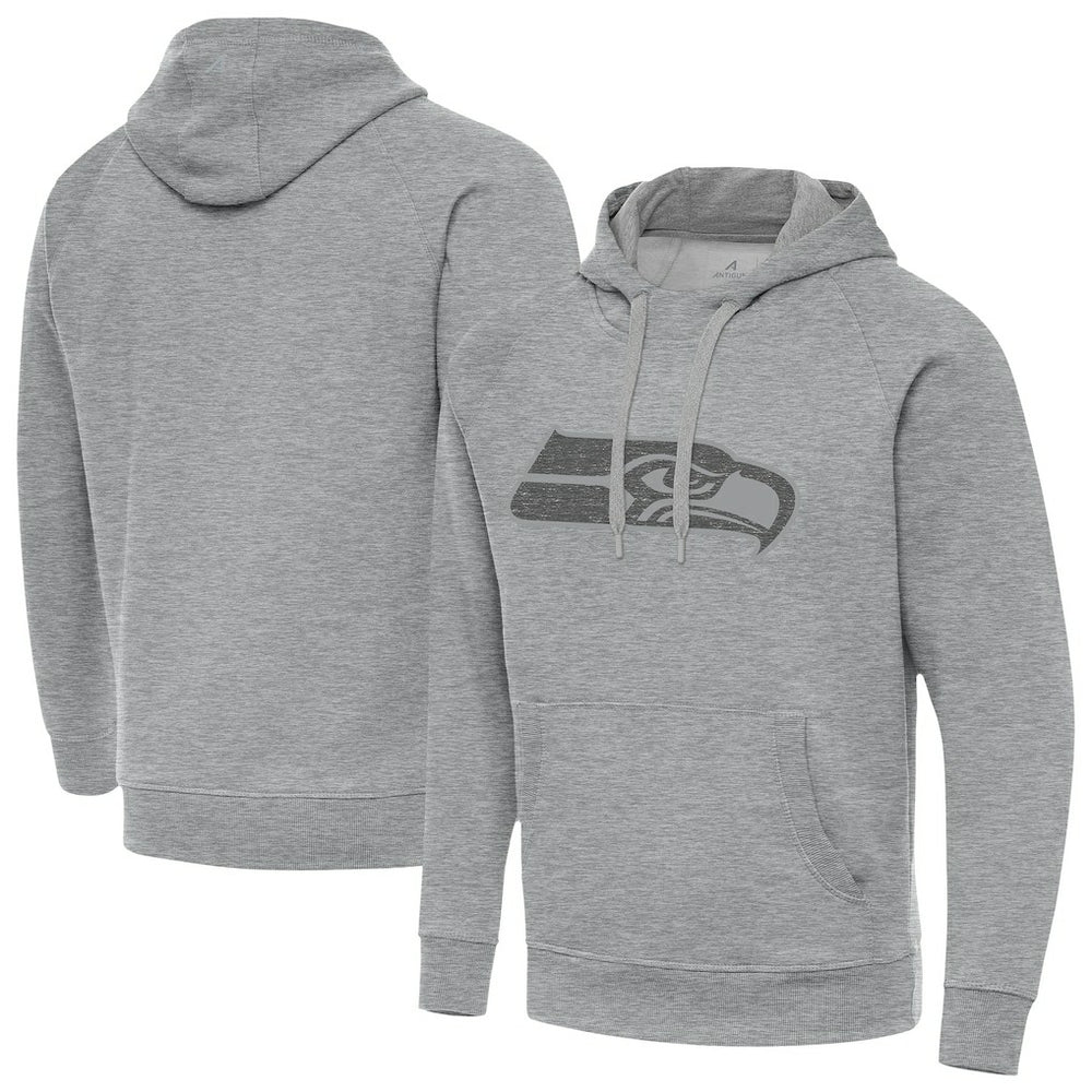 Seattle Seahawks Antigua Victory Hoodie Heather Gray