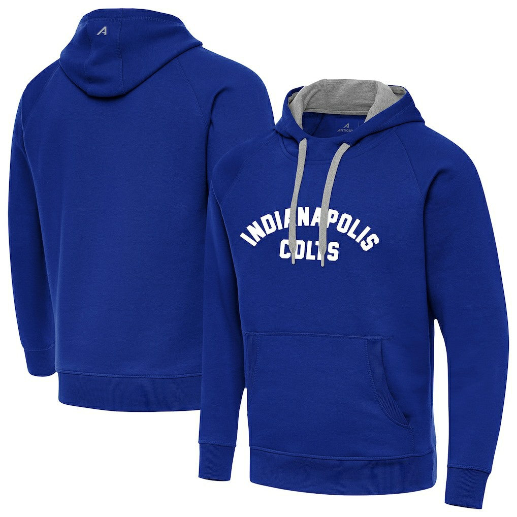 Indianapolis Colts Antigua Victory Hoodie Royal