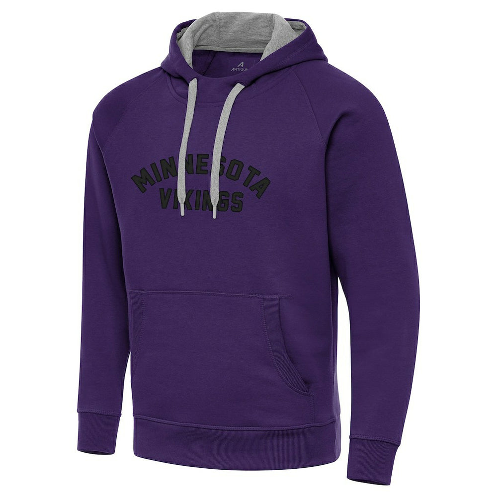 Minnesota Vikings Antigua Victory Hoodie Purple