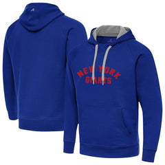 New York Giants Antigua Victory Hoodie Royal