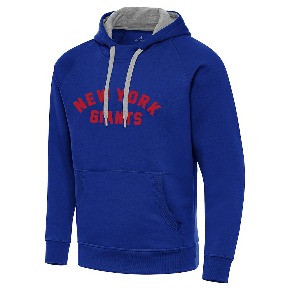 New York Giants Antigua Victory Hoodie Royal