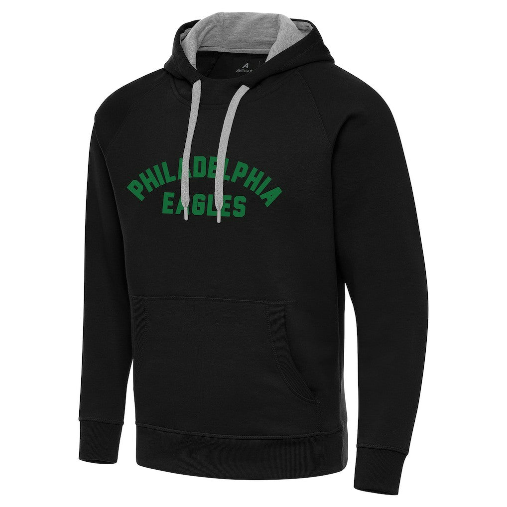 Philadelphia Eagles Antigua Victory Hoodie Black