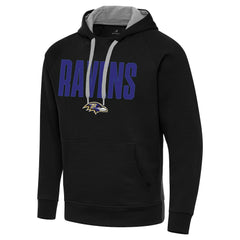 Baltimore Ravens Antigua Victory Hoodie Black