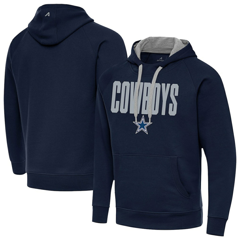 Dallas Cowboys Antigua Victory Hoodie Navy