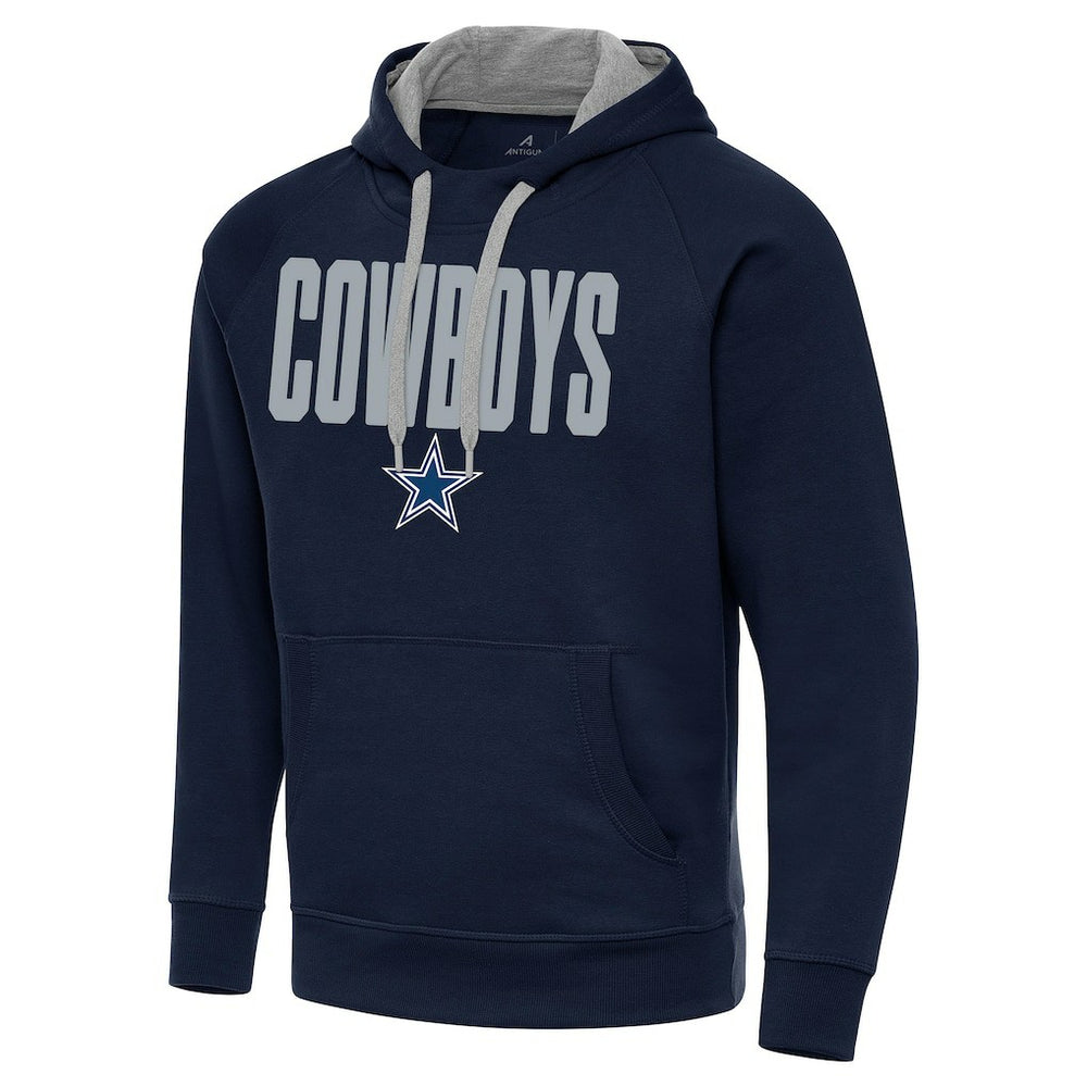 Dallas Cowboys Antigua Victory Hoodie Navy