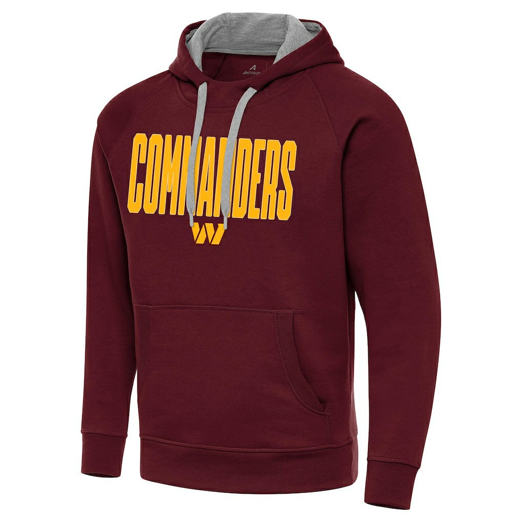 Washington Commanders Antigua Victory Hoodie Burgundy