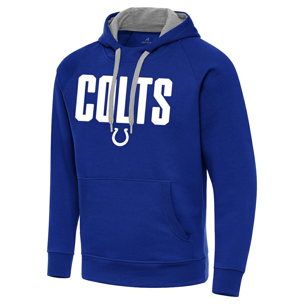 Indianapolis Colts Antigua Victory Hoodie Royal