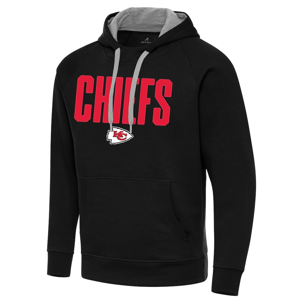 Kansas City Chiefs Antigua Victory Hoodie Black