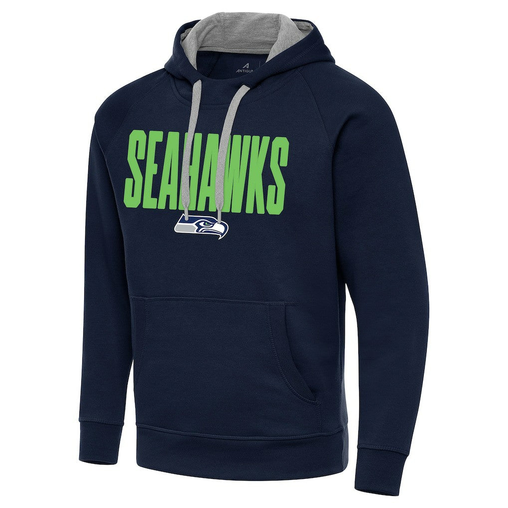 Seattle Seahawks Antigua Victory Hoodie Navy