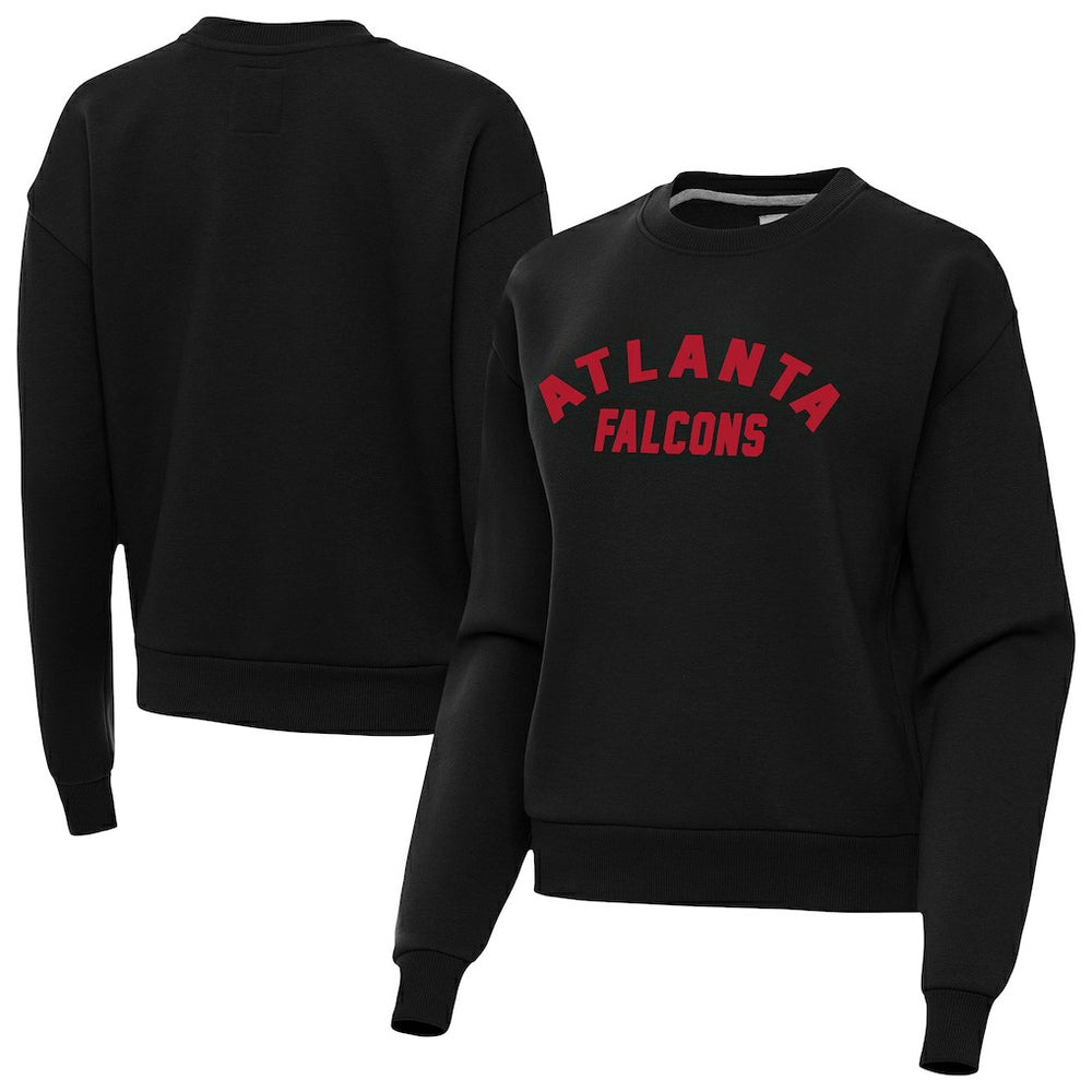 Atlanta Falcons Antigua Women's Victory Sweatshirt Black