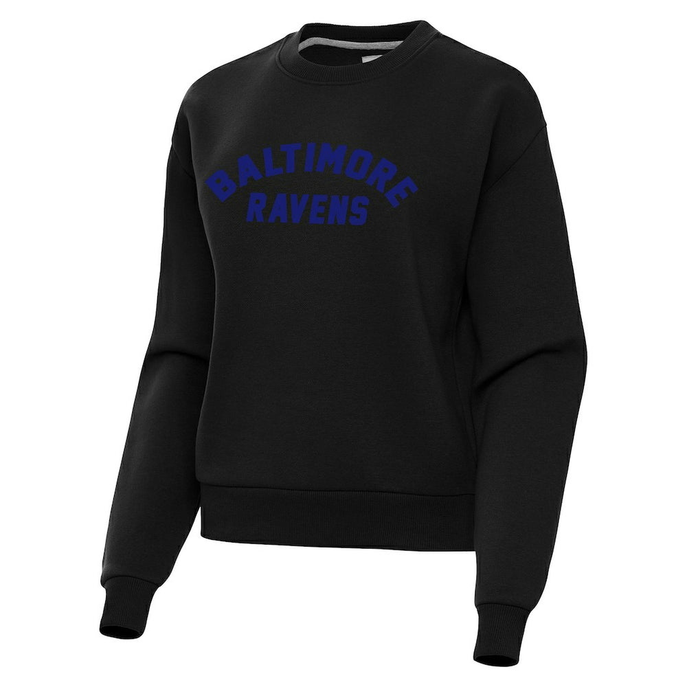 Baltimore Ravens Antigua Women's Victory Sweatshirt Black