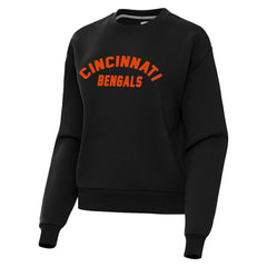 Cincinnati Bengals Antigua Women's Victory Sweatshirt Black